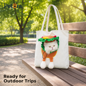 Petora Portable Anti Scratch Pet Shoulder Carrier <strong>Bag</strong> for Road Trip Backyard Leisure Activity Mini Cats <strong>Small</strong> <strong>Dog</strong> Breeds - Product Image 5