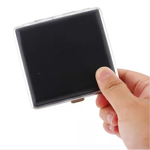 Leather Cigarette Case Cover Man Women <b>Smoking</b> Cigarette <b>Box</b> for Hold 20 Cigarettes Sleeve Pocket Cigarettes Pack - Product Image 3