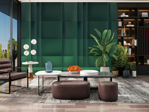 Carta da Parati Adesiva all'Ingrosso, Personalizzabile, Minimalista, Grigio Chiaro, Texture 3D Scanalata, Decorazione Murale per Casa e Ufficio, <span class=keywords><strong>Facile</strong></span> da Pulire - Product Image 2