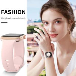 Nouveau <span class=keywords><strong>Bracelet</strong></span> Sport en Silicone de Luxe pour <span class=keywords><strong>Apple</strong></span> <span class=keywords><strong>Watch</strong></span> Ultra 3/2, Séries 10 9 8 SE 3, iWatch 11 10, 49mm <span class=keywords><strong>44mm</strong></span> 45mm 42mm - Product Image 6