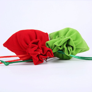 Velvet Drawstring Pouches 10x15cm Screen Printing Jewelry <b>Packaging</b> <b>Bag</b> For Accessories Storage - Product Image 4