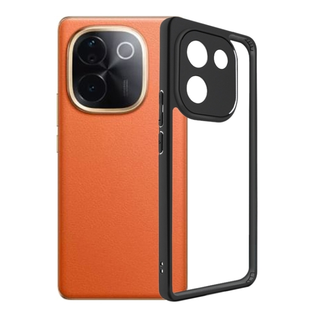 Hot Selling case for vivo IQOO Z9s Pro Frosted TPU + Transparent PC Phone Case