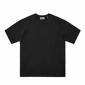 Summer <b>White</b> Boxy French Terry <b>Shirt</b> Manufacturer Streetwear <b>Plain</b> Oversized T-<b>shirt</b> Heavyweight Cotton Blank T <b>Shirt</b> For Men - Product Image 4