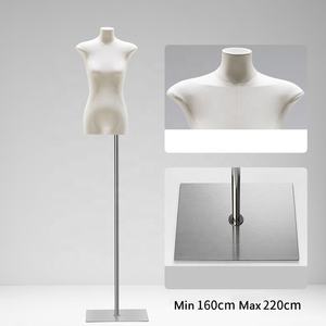 Maniquí <span class=keywords><strong>de</strong></span> Busto <span class=keywords><strong>de</strong></span> <span class=keywords><strong>Mujer</strong></span> <span class=keywords><strong>de</strong></span> Madera <span class=keywords><strong>con</strong></span> Hombros Anchos para Exhibición en Tienda <span class=keywords><strong>de</strong></span> Moda y Escaparate - Product Image 5