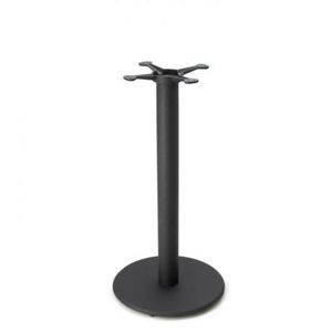 WEKIS Vintage Brass Table Bases Large Round Economy Disk High <b>End</b> <b>Bar</b> Restaurants and Hotels Height Pedestal Table Base - Product Image 2