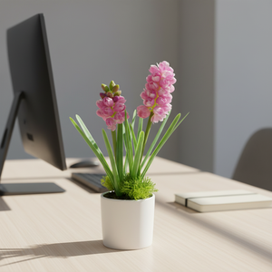 <span class=keywords><strong>Plante</strong></span> artificielle <span class=keywords><strong>en</strong></span> <span class=keywords><strong>pot</strong></span> de <span class=keywords><strong>basilic</strong></span>, feuilles d'apparence fraîche, texture réaliste pour le comptoir de cuisine, la décoration de fenêtre et l'affichage de jardin d'herbes - Product Image 3