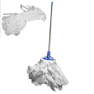 Hoge Kwaliteit Vervangbare Mop Hoofd Esd Anti-Statische Cleanroom Microfiber Cleaning Mop