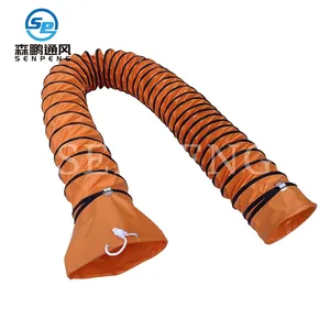 Industrial PVC Flexible Duct Hose 200mm 10 Meters