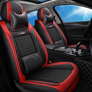 Anteriore + Posteriore Copertura di Sede Dell'automobile Edizione Deluxe auto dell'ammortizzatore della sella della sede di Alta impermeabile seggiolino auto pelle copre - Product Image 1