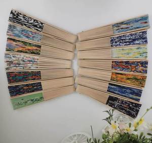Ventilador de Mano de Madera Personalizado para Decoración de Bodas, Precio de Fábrica, Venta Caliente, MOQ Bajo - Product Image 6