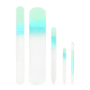 Juego de 5 Limas de Uñas de Vidrio Nano Pulido Premium, Herramientas de Manicura y Pedicura de Cristal para Uñas Impecables - Product Image 1