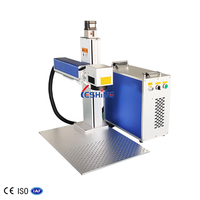 Machine de marquage laser à fibre haute précision JPT M7 MOPA 100W avec entraînement de l'axe Z prenant en charge les formats DXF/PLT/BMP/AI