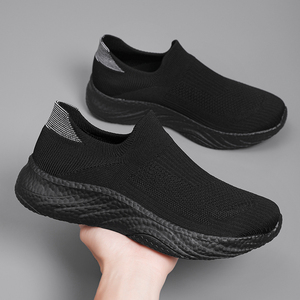 Zapatillas Deportivas para Hombre, para Caminar, Correr, Trotar, Atletismo, Cross Country, Tejido Elástico, Malla Transpirable, Estilo Casual - Product Image 4