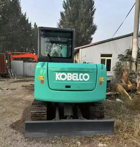 Miniexcavadora usada Kobelco SK60 pequeña excavadora SK 55 60 75 140 a la venta - Product Image 3