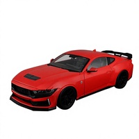 Machito 1:24 Ford Mustang (Edición Black Horse) Modelo de Coche de Aleación Fundida a Presión 32925 Pieza Metálica para Exhibición Caja a Color