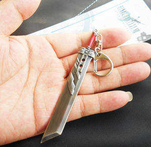 Llavero con colgante de arma, juego genial, Final fantasy <span class=keywords><strong>Cloud</strong></span> <span class=keywords><strong>Strife</strong></span>, venta al por mayor - Product Image 3
