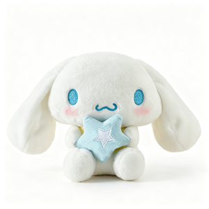 Peluche personalizzati Kawaii da 8 pollici, Sanrio Cinnamoroll, morbidi e adorabili, mini peluche abbracciabili per macchine a griffa - Product Image 1