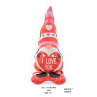 Ballon en aluminium sur pied pour la Saint-Valentin, décoration de fête LOVE