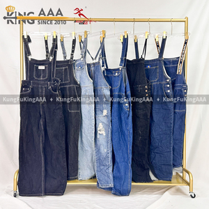KungFu KingAAA 批量二手衣服打包 女士牛仔工装裤 女装批发 女装涤棉混纺 - Product Image 2