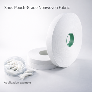Papel de Filtro para Empaque de SNUS para Nicotina/SNUS/Nootrópicos/Bolsitas, Fibra Ultrafina No Tejida, Papel de Filtro para Snus, Personalizable de Fábrica - Product Image 1