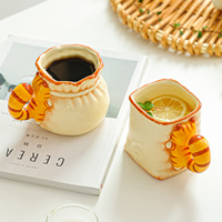 Ensemble de tasses de style nordique à thème chat avec brevet de conception, tasse en céramique grande capacité pour l'eau/le lait, idéale pour les cadeaux de mariage et d'anniversaire