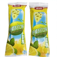 Sorbet au citron à durée de conservation de 18 mois, conserver au -18°C ° C pour la logistique de la chaîne du froid et la distribution en gros