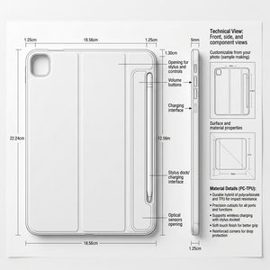 <span class=keywords><strong>Funda</strong></span> Personalizada para Tablet Android con Cubierta, Caja, Estuche, Kilifi, Fundas para Teclados, Klavyeli, Tabletta, Tablette - Product Image 2