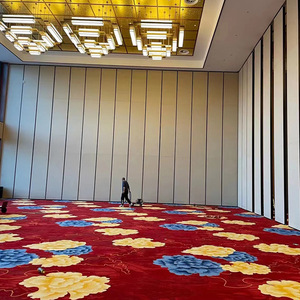 Siêu cao cách âm di chuyển tường phân vùng gấp trượt chia cho văn phòng phòng khách sạn tiệc với Bảng âm thanh - Product Image 2