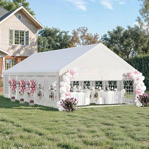 White Summer <b>Canopy</b> <b>Tent</b> Fabric Frame Heavy Duty Waterproof Outdoor Wedding Party Event <b>Tentes</b> Pour Événements With Sidewall - Product Image 6