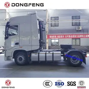 Dongfeng Truk Traktor Tipe Berat Tiongkok 4X2 atau 6X4 dengan Mesin Merek Cummins atau Yuchai 245 ~ 560 Model HP untuk Opsi