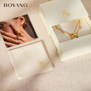 Biểu Tượng Tùy Chỉnh Có Thể Tái Chế Handmade Hộp Quà Tặng Đóng Gói Đồ Trang Sức Vòng Cổ Vòng Tay Nhẫn Ngăn Kéo Giấy Hộp Đồ Trang Sức - Product Image 6