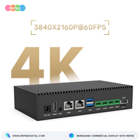 Reproductor Multimedia Android WiFi UHD 4K, Reproductor de Publicidad Digital, TV Box