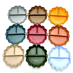 Assiette en silicone en forme de citrouille, bol à collation, vaisselle d'apprentissage pour enfants, assiette à fruits avec ventouse puissante - Product Image 2