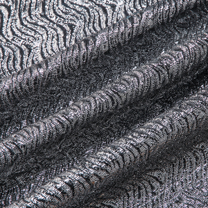 Más populares de elegante vestido de fiesta negro de poliéster textil hogar Jacquard tela metálica para cortina sofá - Product Image 3