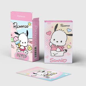 92 cartes photo d'anime de dessin animé fraîches, <span class=keywords><strong>Patcha</strong></span> Dog, autocollants 2D, cartes LOMO double face pour cadeaux - Product Image 3