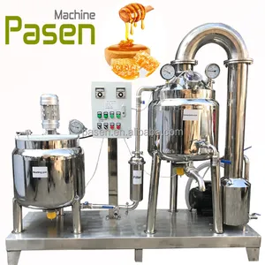 0.5 Ton Honey Preheating Mixing Filtering Concentrating Honey Refining Machine Honey Processing Plant