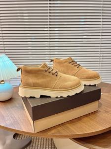 Botas de nieve de alta calidad con doble cremallera, a la moda para el invierno de 2026, botines de hombre de cuero genuino diseñados a medida - Product Image 2