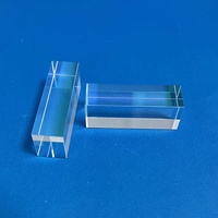 Hot Selling Transparent Sapphire Light Guide Block Prism for Laser Medical Beauty Instrument