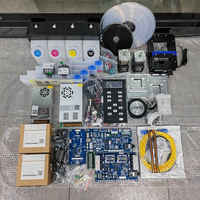 Carte mère d'imprimante à jet d'encre à double port LAN avec dissipateur thermique, carte de contrôle d'imprimante DTF stable 42V pour machine grand format I3200