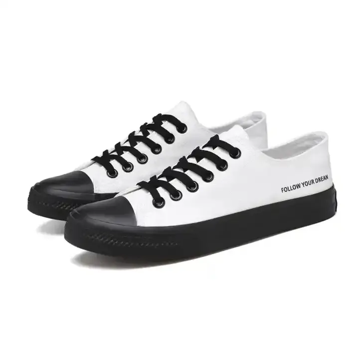 Atacado Casual Clássico all-match moda masculina casual vulcanizado sapatos de lona para estudantes