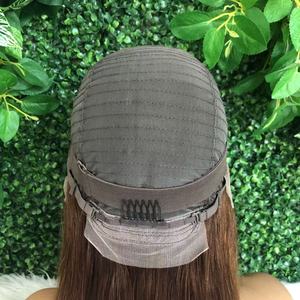 ลดราคาพิเศษ 13X4 <span class=keywords><strong>4</strong></span> #   วิกผมบ๊อบสีน้ำตาล ผมแท้แบบเรมี่ สำหรับติดลูกไม้ ความหนาแน่น 150% ผมมนุษย์แท้สั้น <span class=keywords><strong>12</strong></span> นิ้ว สำหรับใช้ในชีวิตประจำวัน งานปาร์ตี้ และแฟชั่น - Product Image 5