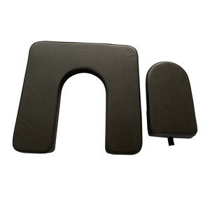 Siège de commode portable universel avec rembourrage en éponge douce pour personnes âgées et handicapées, utilisation hospitalière, noir, pliable - Product Image 3