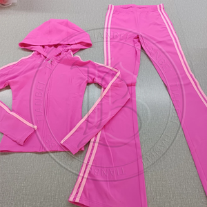 Women Y2K Clothing Custom <strong>Rhinestone</strong> LOGO Tracksuits Yoga Set Hooded <strong>Jacket</strong> and Capri Pants Leggings Sets for Women Two Pieces - Product Image 6
