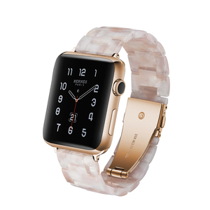 <span class=keywords><strong>De</strong></span> resina banda <span class=keywords><strong>de</strong></span> reloj para <span class=keywords><strong>Apple</strong></span> <span class=keywords><strong>Watch</strong></span> 1 2 3 4 5 pulsera muñeca Correa Iwatch 38 40 42 <span class=keywords><strong>44</strong></span> bandas accesorios <span class=keywords><strong>de</strong></span> repuesto - Product Image 1