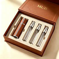 Atomiseurs de parfum en cuir de 10 ml format voyage MUB Wholesale – Atomiseurs de poche rechargeables de qualité supérieure