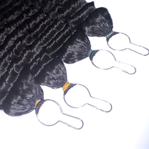 Extensions de cheveux ondulés en crochet de haute qualité, cheveux Remy, couleur naturelle, 100% cheveux vietnamiens, tissage - Product Image 6