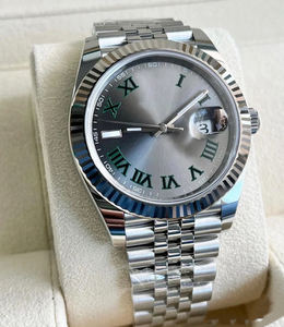 Montres pour hommes en gros, montre en acier inoxydable 904l, 36 mm, 41 mm, montre-bracelet automatique mécanique - Product Image 2