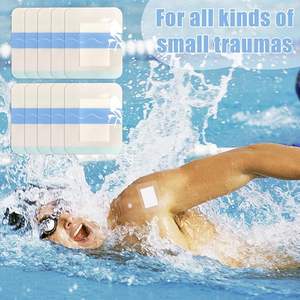 Plester sekali pakai, perekat transparan tahan air pembalut luka Pulau plester bantuan dengan bantalan untuk perawatan luka - Product Image 4