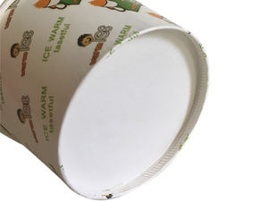 Emballage jetable Dessert Yaourt Crème Glacée Conteneur Bacs Papier Crème Glacée Tasse - Product Image 6