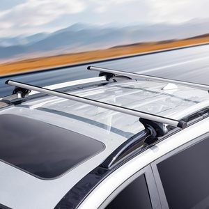 Barres transversales de toit universelles en aluminium pour voiture, compatibles avec Volkswagen Passat Variant, emballage pour envoi postal - Product Image 4